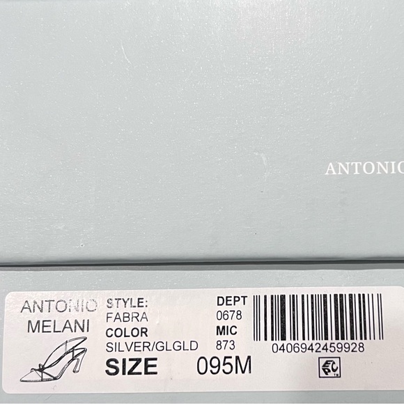 Antonia Melani Silver Heels - Picture 2 of 5